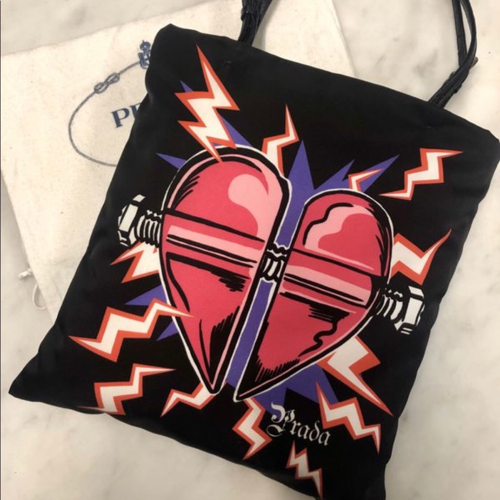 💯% Authentic Prada 2019 Frankenstein nylon bag
